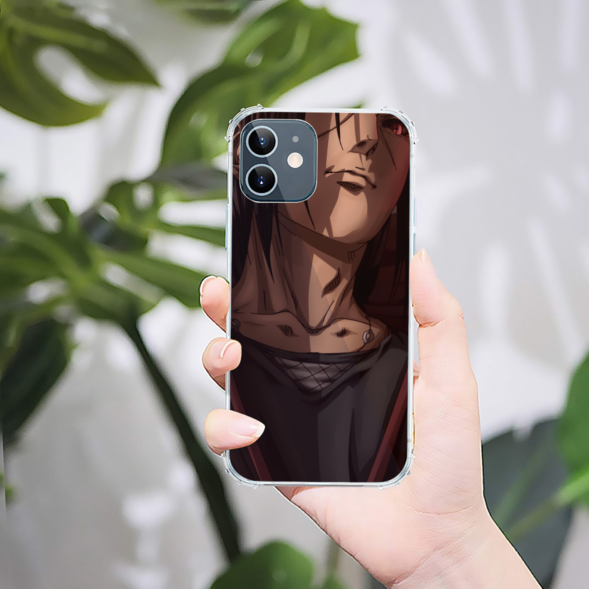 （画像用） NARUTO -ナルト- NARUTO -ナルト- 疾風伝 【iPhone 12シリーズ対応】透明スマホケース（クリアソフトケース）